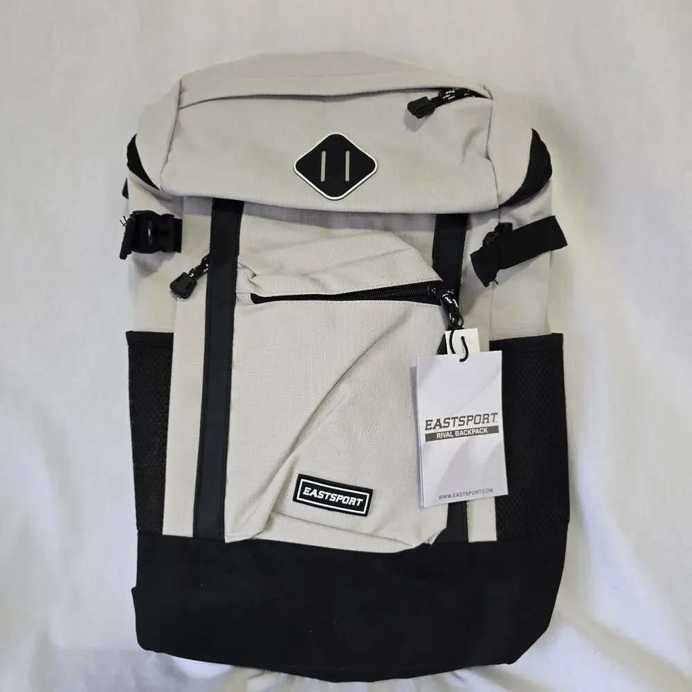 Eastsport Rival Backpack Beige Black Up to 17